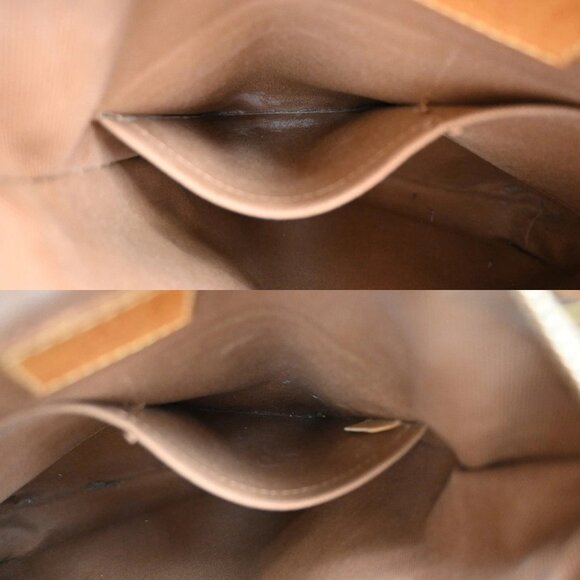 LOUIS VUITTON Odeon PM Shoulder Bag Monogram Leather Brown France - Picture 11 of 16